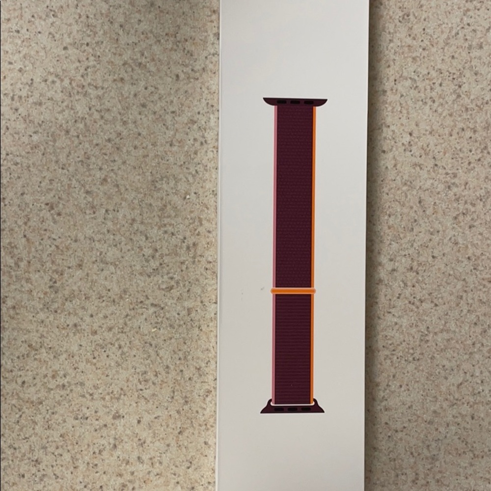 Plum Apple watch sport loop band